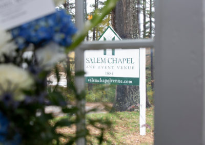 Salem Chapel and Event Venue Sign - Farmville, VA