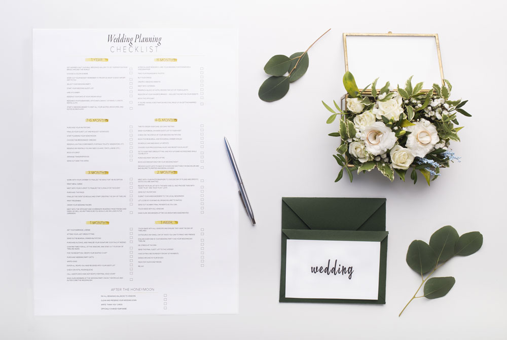 Things That Need to Be On Your Wedding Planning Checklist
